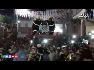 صدى البلد | محافظ الغربية ومدير الأمن يشاركان فى جنازة عسكرية