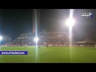 صدى البلد | تزايدت أعداد جماهير الأهلى أمام بوابات "التتش"‎ للاحتفال بالفوز بالدورى