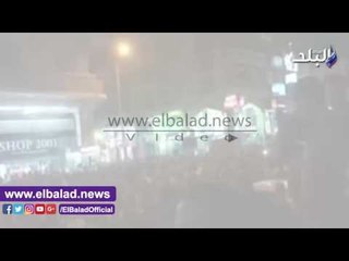 صدى البلد | امن بورسعيد يلاحق متظاهرين المصرى..ويضبط عدد منهم