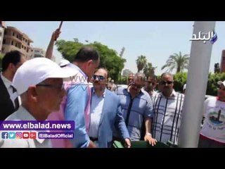 صدى البلد |  شباب وطلاب جامعة بنها يشاركون فى أسبوع "حلوة يا بلدى"