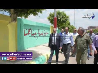 صدى البلد | محافظ البحيرة يتفقد اعمال "حلوة يابلدى" بالطريق الزراعى