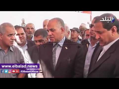 صدى البلد | وزير الري ومحافظ الغربية يفتتحان مشروعات استثمارية وسحارة بتكلفة 10 مليون جنيه بقطور