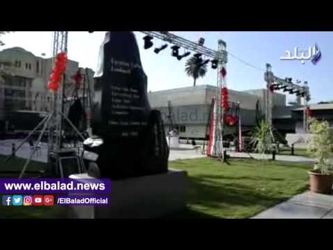 صدى البلد | تمثال الصديقين الذى اهداه السفير الصينى لوزارة الثقافة‎