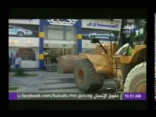 بالفيديو .. حملة إزالة بحي شرق مدينة نصر "عمارات شرارة"