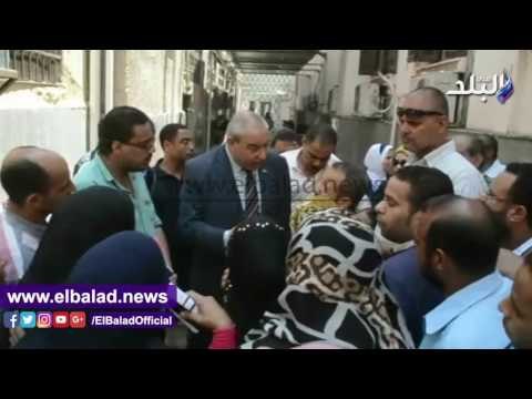 صدى البلد | محافظ المنيا يتفقد أعمال صيانة المستشفي العام