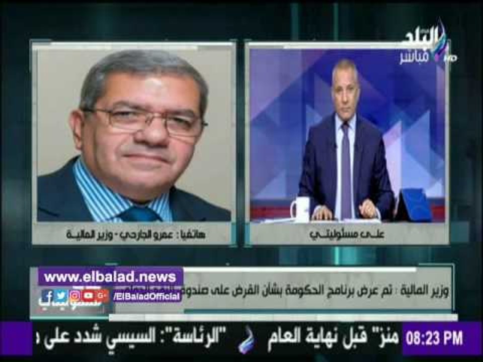صدى البلد |.وزير المالية: إيرادات قناة السويس ل...