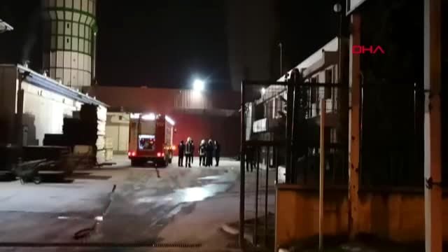 Bursa - Orman Ürünleri Fabrikasının Silosunda Yangın Çıktı