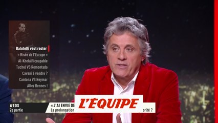 E. Blanc «Il faudra faire une équipe autour de lui» - Foot - EDS
