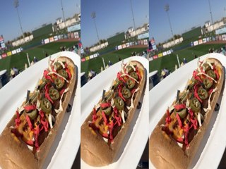 HOT DOG IN A BOAT! RANGERS & ROYALS 2019 SPRING TRAINING MENU - ABC15 DIGITAL