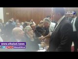صدى البلد | محامون وسياسيون يحضرون جلسة رد هيئة محكمة «تيران وصنافير»
