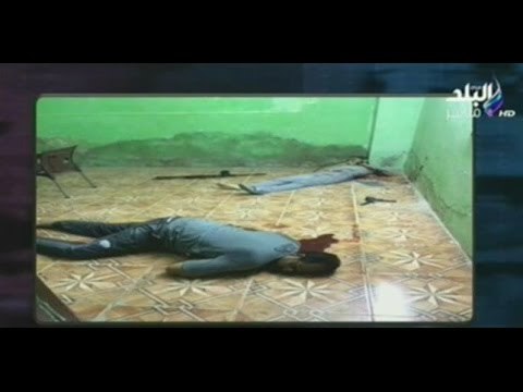 أحمد موسى يعرض صور من داخل شقة المتهمين بإغتيال المستشار معتز خفاجى بعد تصفيتهم