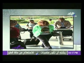 هالة فاخر تشكر رجل الأعمال محمد أبو العينين و الإعلامي أحمد موسى على مساندتهم الرئيس في جولاته