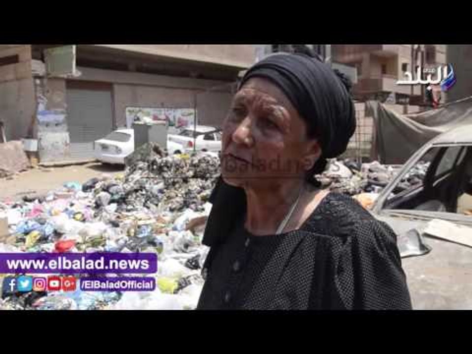 صدى البلد | مسنة تأكل من القمامة وتعيش فى"زريبة" بالمنيب: إنجدني ياريس