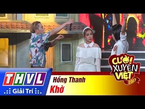 THVL | Cười xuyên Việt 2017 - Tập 11[4]: Khả Như hỗ trợ Hồng Thanh biểu diễn Rap kết hợp Bolero