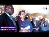 صدى البلد | وزير الرى الكينى يبدى اعجابه بقرية تونس بالفيوم