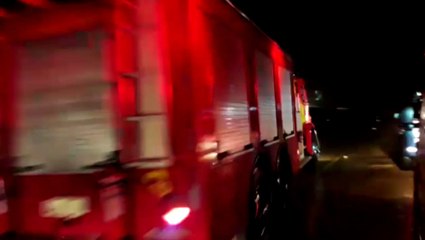 Siate atende homem ferido em capotamento de carro na BR-163