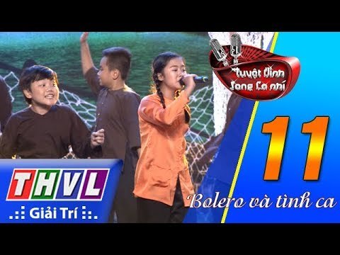 THVL | Tuyệt đỉnh song ca nhí - Tập 11[4]: Ra khơi - Hồng Nhung, Minh Nhật