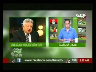 مرتضى منصور :  مسلسلات رمضان عري ورقص خليع وبلطجة " فلتسقط حرية الابداع "