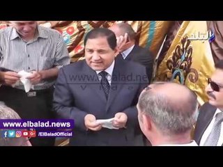 صدى البلد | محافظ الغربية يضع حجر اساس برج "تجاري سكني" بطنطا