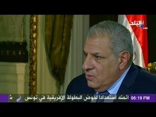 لقاء المهندس "إبراهيم محلب" رئيس الوزراء مع الأعلامى حمدى رزق 16-8-2015