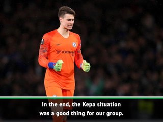 Kepa situation helped Chelsea - Sarri