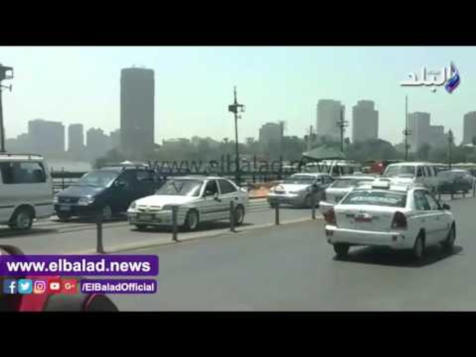 صدى البلد | إستمرار أعمال تطوير وصيانة كوبرى قصر النيل