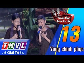 THVL | Tuyệt đỉnh song ca nhí - Tập 13[4]: Đức Vĩnh, Quỳnh Anh hát "Chị Tôi" gây xúc động
