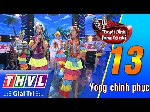 THVL | Tuyệt đỉnh song ca nhí - Tập 13[9]: Hoàng Yến, Lam Khuê nhảy múa sôi động hát Vào Hạ