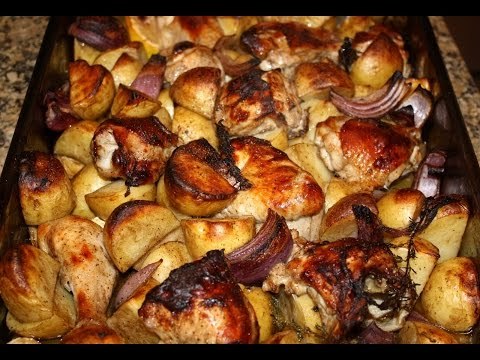 طريقة عمل صينية بطاطس بالفراخ | صدى البلد
