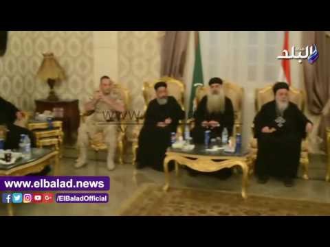 صدى البلد | محافظ المنيا يستقبل المهنئين بعيد الأضحى