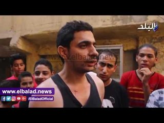 صدى البلد | اهالي الزاوية يروون تفاصيل انهيار عقار بالمنطقة
