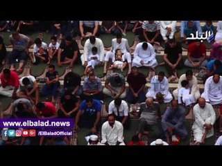 صدى البلد | صلاة العيد في مسجد الصديق بمصر الجديدة