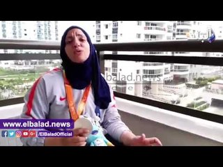 صدى البلد | رحاب رضوان : ابتعدت عن منزلى ونجلتى من اجل تحقيق ميدالية بـ"ريو" البارالمبية