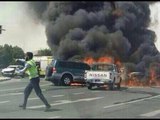 تفجير سيارة مفخخة في قطر على طريق قاعدة العديد الأمريكية | صدى البلد