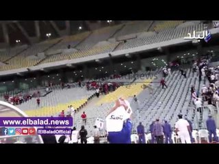 صدى البلد |  شغب جماهير الوداد