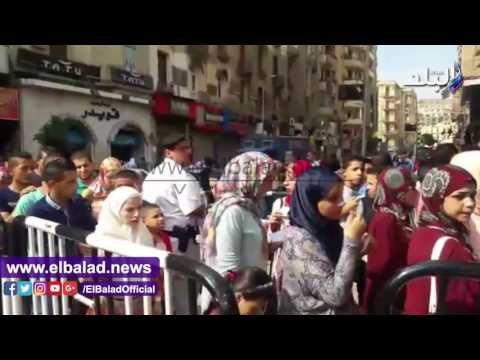 صدى البلد |تواجد أمني مكثف أمام سينمات وسط البلد لردع التحرش