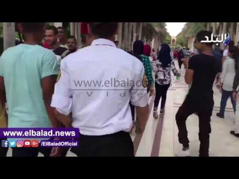 صدى البلد | ضبط شابين يتحرشان بالفتيات داخل حديقة الأزهر