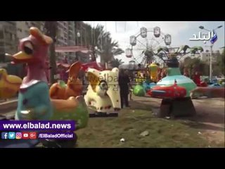 صدى البلد | توافد ابناء الدقهلية على المنتزهات في ثاني أيام العيد