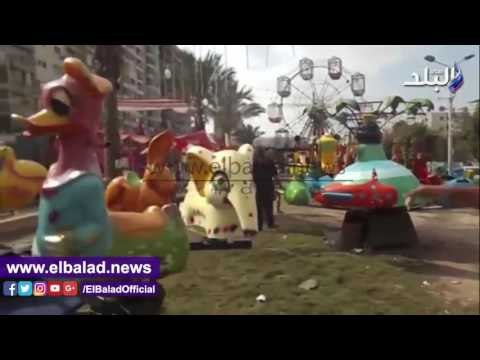 صدى البلد | توافد ابناء الدقهلية على المنتزهات في ثاني أيام العيد