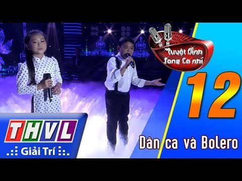 THVL | Tuyệt đỉnh song ca nhí - Tập 12[6]: MC Nguyên Khang tìm được phiên bản nhí của mình