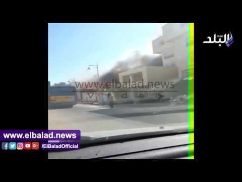 صدى البلد | السيطره على حريق هائل بمطعم ونادى صحي بالغردقة..فيديو وصور