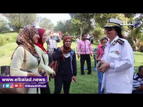 صدى البلد | انتشار الشرطة النسائية فى حدائق المريلاند والأزهر