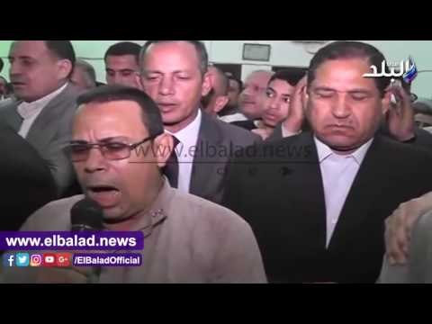 صدى البلد | تشييع جثمان رقيب شرطة شهيد حادث سيناء