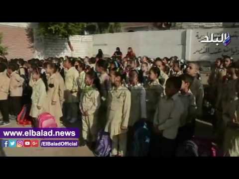 صدى البلد | محافظ المنيا يتفقد انتظام الدراسة بعدد من المدارس