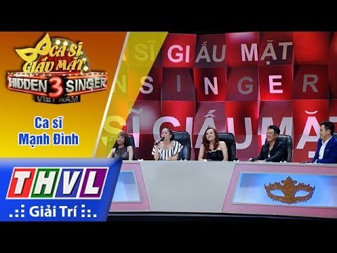 THVL | Ca sĩ giấu mặt 2017- Tập 15[12]: Quốc Đại nhận xét Mạnh Đình có cách phát âm rất rõ chữ