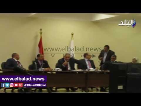 صدى البلد |انقطاع التيار الكهربائي عن مؤتمر وزير التعليم ببني سويف