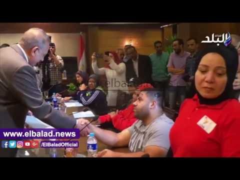 صدى البلد | محافظ الجيزة يكرم أبطال دورة الألعاب «البارالمبية»