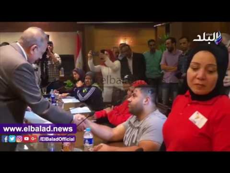 صدى البلد | محافظ الجيزة يكرم أبطال دورة الألعاب «البارالمبية»