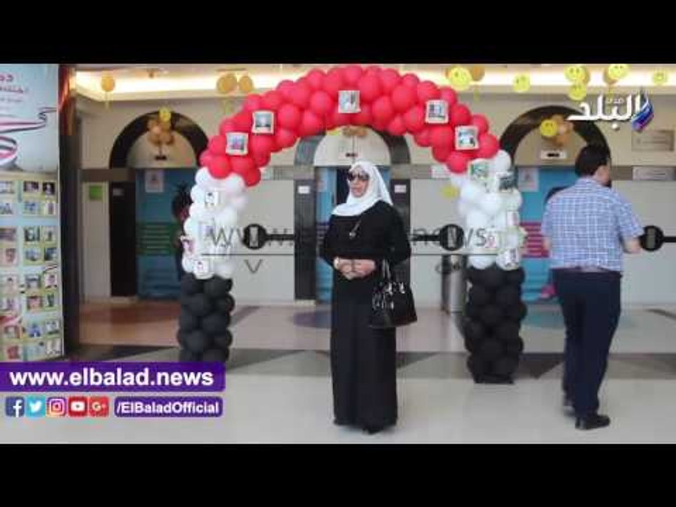 صدى البلد | مستشفى سرطان الأطفال يتزين بصور مصا...