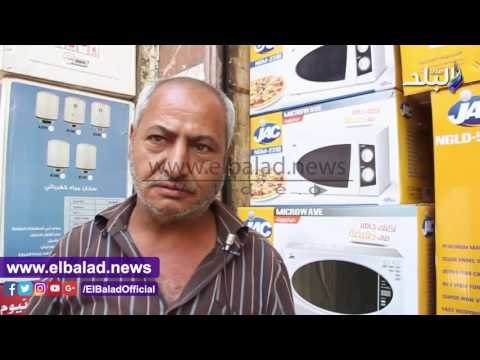 صدى البلد | الركود يصيب شارع عبد العزيز بسبب ارتفاع اسعار الاجهزة الكهربائية .